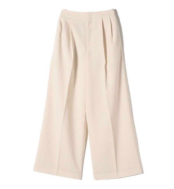 SHIPS for women「〈接触冷感/UVカット〉 シャドー サッカー ワイド パンツ(セットアップ対応) ◇」|その他|