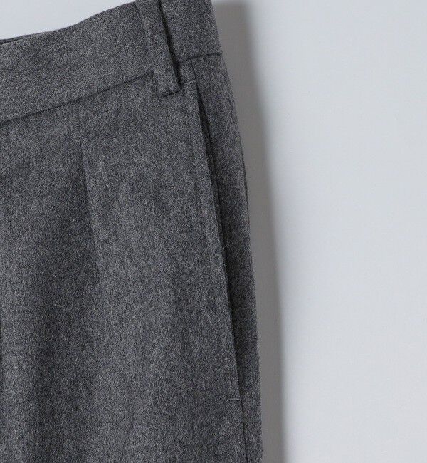 SHIPS「ATELIER ZINS: BAC J サキソニーフラノ スラックス」|スラックス|