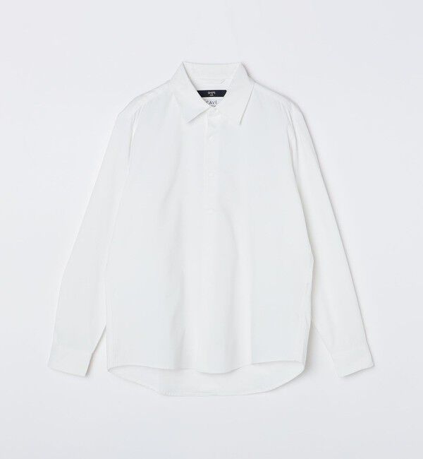 SHIPS Colors 「SHIPS Colors:〈洗濯機可能〉CAVE(R) オックス レギュラーカラー シャツ」|シャツ・ブラウス|