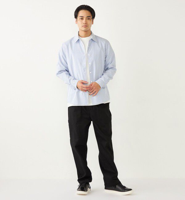 SHIPS Colors 「SHIPS Colors:〈洗濯機可能〉CAVE(R) オックス レギュラーカラー シャツ」|シャツ・ブラウス|