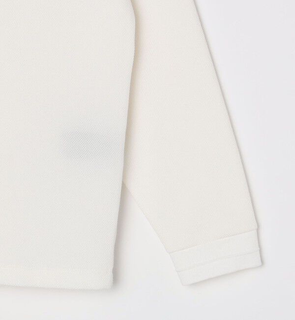 SHIPS「【WEB限定】SHIPS:〈抗菌・防臭〉ワンポイント ロゴ バーズアイ ロングスリーブ ポロシャツ」|ポロシャツ|