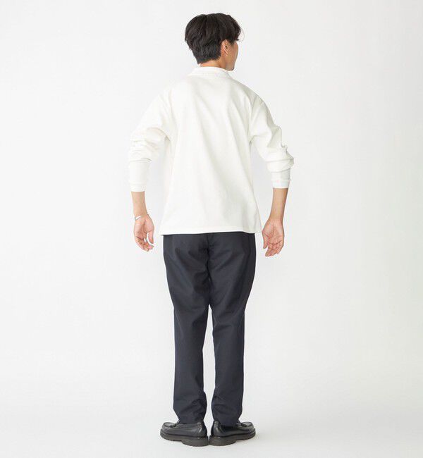 SHIPS「【WEB限定】SHIPS:〈抗菌・防臭〉ワンポイント ロゴ バーズアイ ロングスリーブ ポロシャツ」|ポロシャツ|