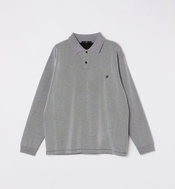 SHIPS「【WEB限定】SHIPS:〈抗菌・防臭〉ワンポイント ロゴ バーズアイ ロングスリーブ ポロシャツ」|ポロシャツ|