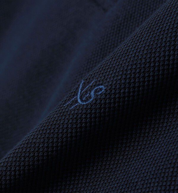 SHIPS「【WEB限定】SHIPS:〈抗菌・防臭〉ワンポイント ロゴ バーズアイ ロングスリーブ ポロシャツ」|ポロシャツ|