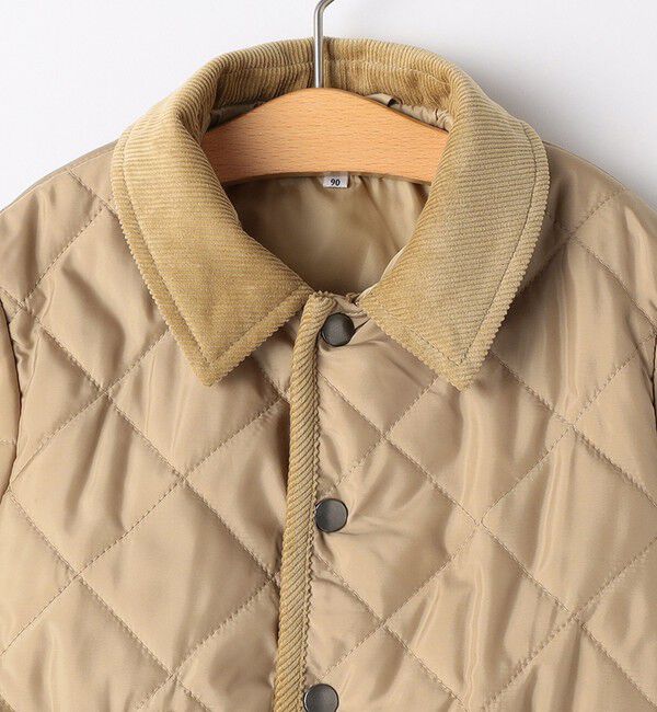 SHIPS KIDS「SHIPS KIDS:80～90cm /〈多機能/洗濯機可能〉キルト フード ジャケット」|その他|