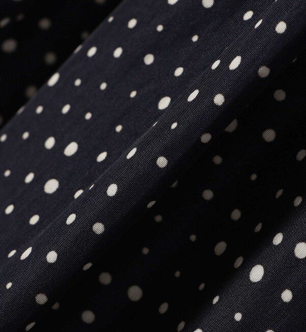 SHIPS for women「〈手洗い可能〉割繊 クルーネック ギャザー ブラウス」|シャツ・ブラウス|