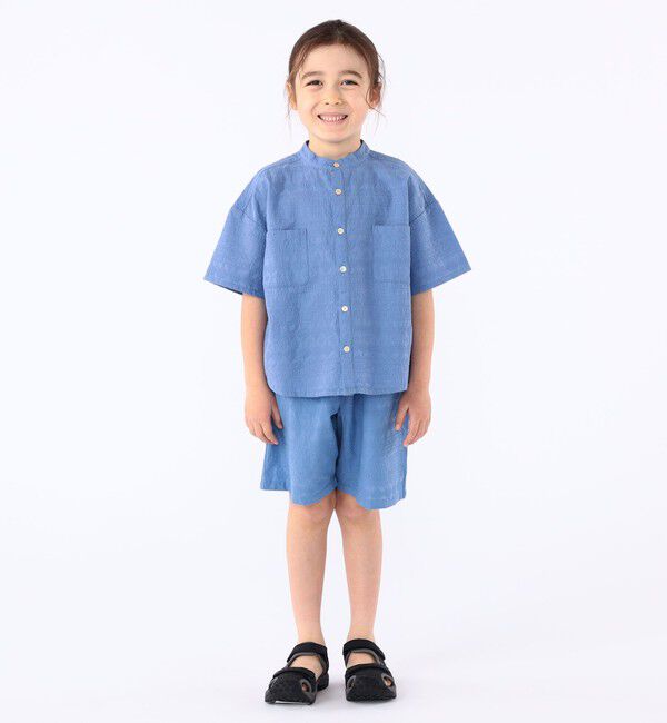 SHIPS KIDS「SHIPS KIDS:100～130cm /エンブロイダリー ショートパンツ」|その他|