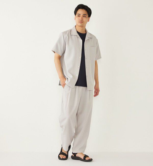 SHIPS Colors 「SHIPS Colors:〈洗濯機可能〉ポリトロ ワイド テーパード パンツ」|その他|