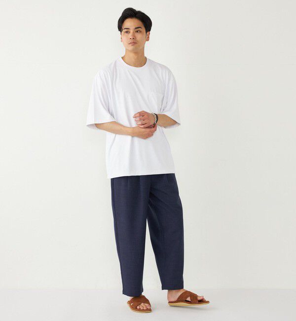 SHIPS Colors 「SHIPS Colors:〈洗濯機可能〉ポリトロ ワイド テーパード パンツ」|その他|