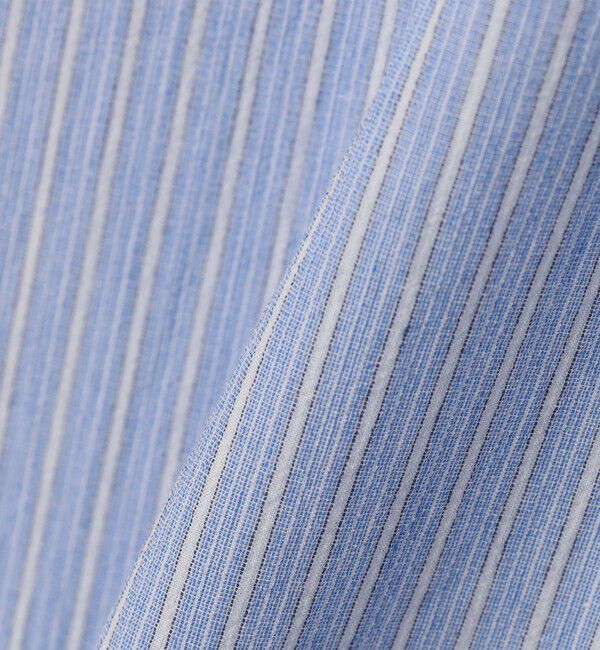 SHIPS any「SHIPS any: ストライプ スモールウェイブ スキッパー プルオーバーシャツ◇」|シャツ・ブラウス|