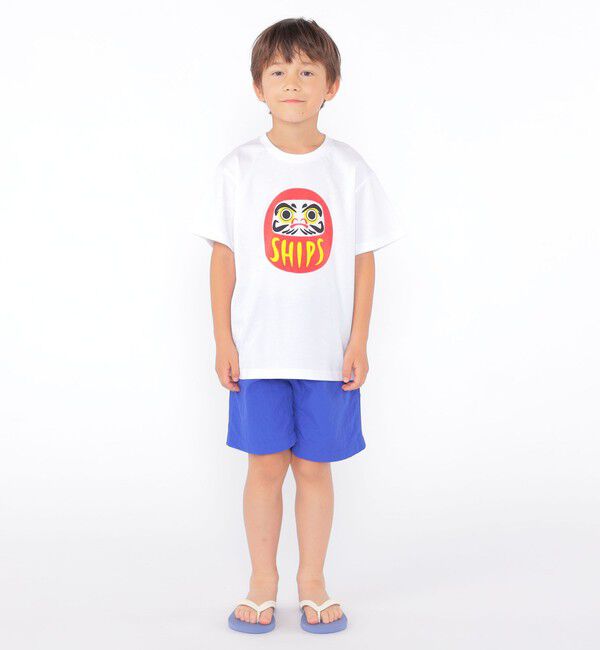SHIPS KIDS「SHIPS KIDS:100～130cm / おみやげ Tシャツ」|Tシャツ・カットソー|