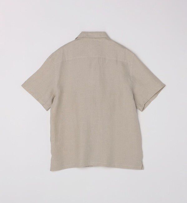 SHIPS「DE BONNE FACTURE: EMBROIDERED CAMP COLLAR SHORT SLEEVE」|シャツ・ブラウス|