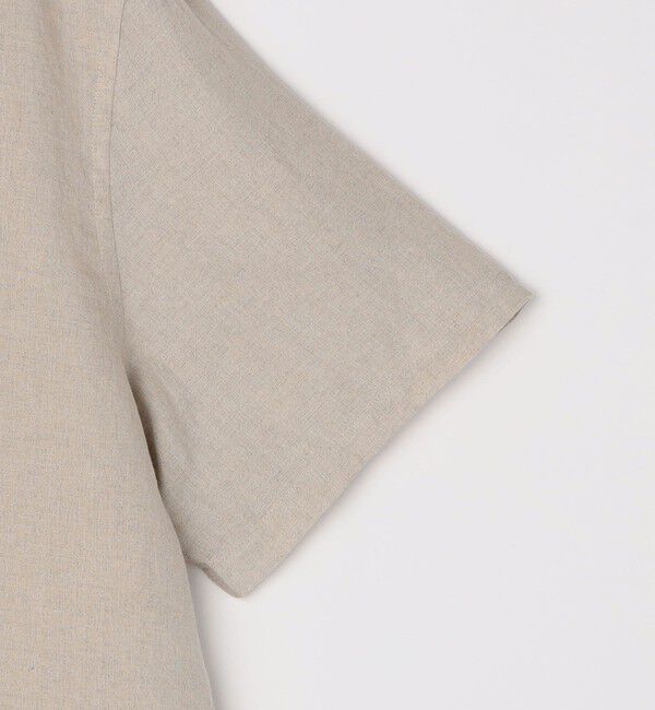 SHIPS「DE BONNE FACTURE: EMBROIDERED CAMP COLLAR SHORT SLEEVE」|シャツ・ブラウス|