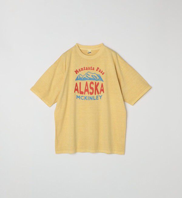 SHIPS any「SCREEN STARS: ガーメントダイ フェード カラー レトロ グラフィック Tシャツ◇」|Tシャツ・カットソー|