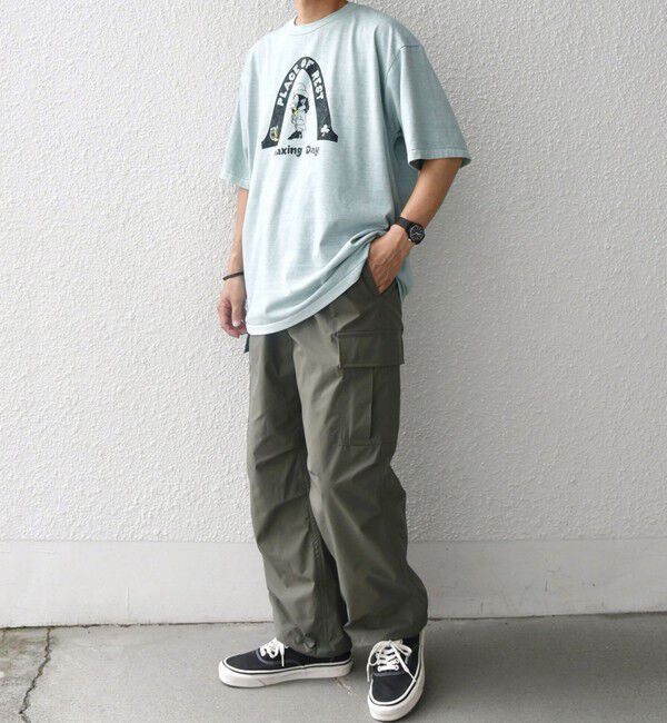 SHIPS any「SCREEN STARS: ガーメントダイ フェード カラー レトロ グラフィック Tシャツ◇」|Tシャツ・カットソー|