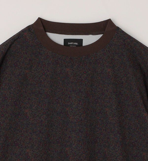 SHIPS any「SHIPS any:〈撥水/軽量/ストレッチ〉SOLOTEX(R) シアサッカー スピンドル Tシャツ(セットアップ対応)25SS◇」|Tシャツ・カットソー|