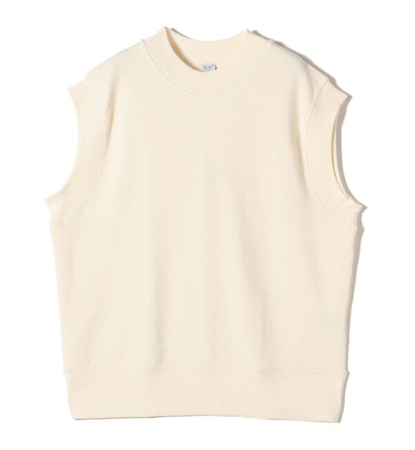 SHIPS for women「gicipi:クルーネック リブ付き ジレ （ZEBRA）」|ベスト・ジレ|オフホワイト