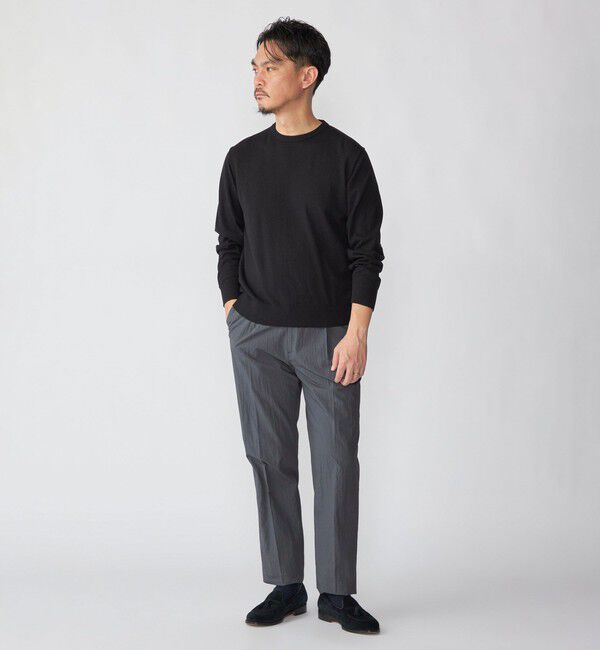 SHIPS「SHIPS: 14ゲージ アムンゼン クルーネック ロングスリーブ ニット」|ニット・セーター|