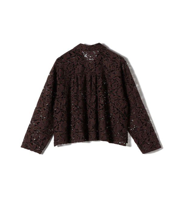 SHIPS for women「〈手洗い可能〉レース シャツ 羽織 2」|シャツ・ブラウス|