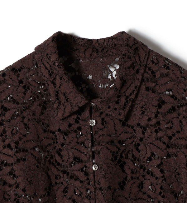 SHIPS for women「〈手洗い可能〉レース シャツ 羽織 2」|シャツ・ブラウス|