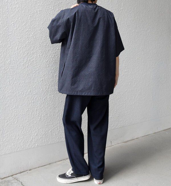 SHIPS any「SHIPS any:〈撥水/軽量/ストレッチ〉SOLOTEX(R)  シアサッカー スピンドル Tシャツ 26SS◆」|Tシャツ・カットソー|