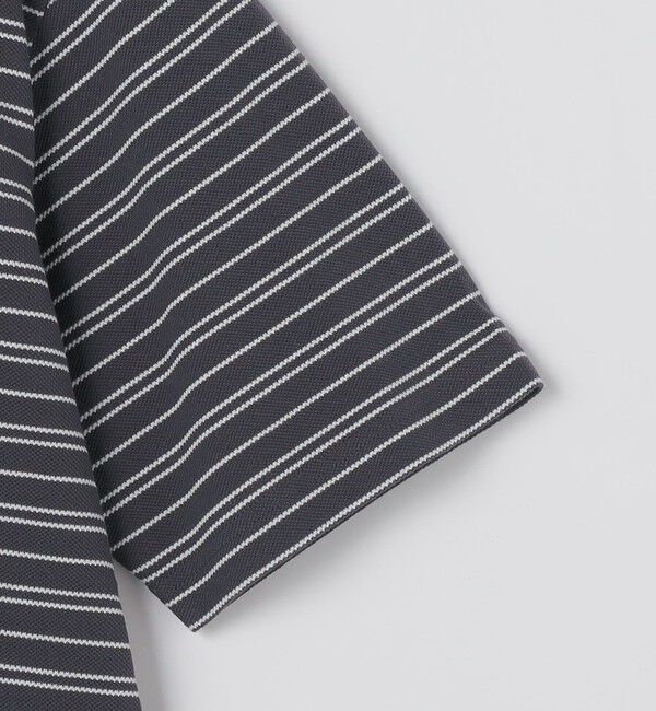 SHIPS「【SHIPS別注】LACOSTE: マイクロ ボーダー Tシャツ」|Tシャツ・カットソー|