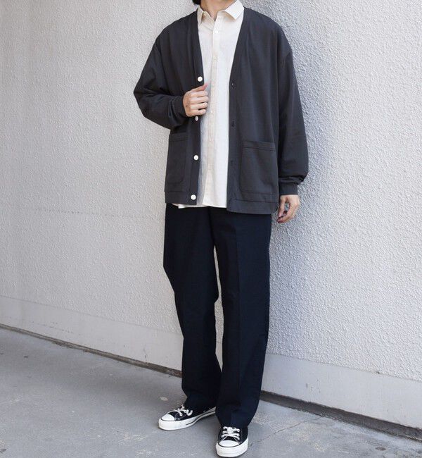 SHIPS any「SHIPS any:〈遮熱〉SOLAMENT(R) リラックス ポケット Vネック カーディガン◆」|カーディガン|