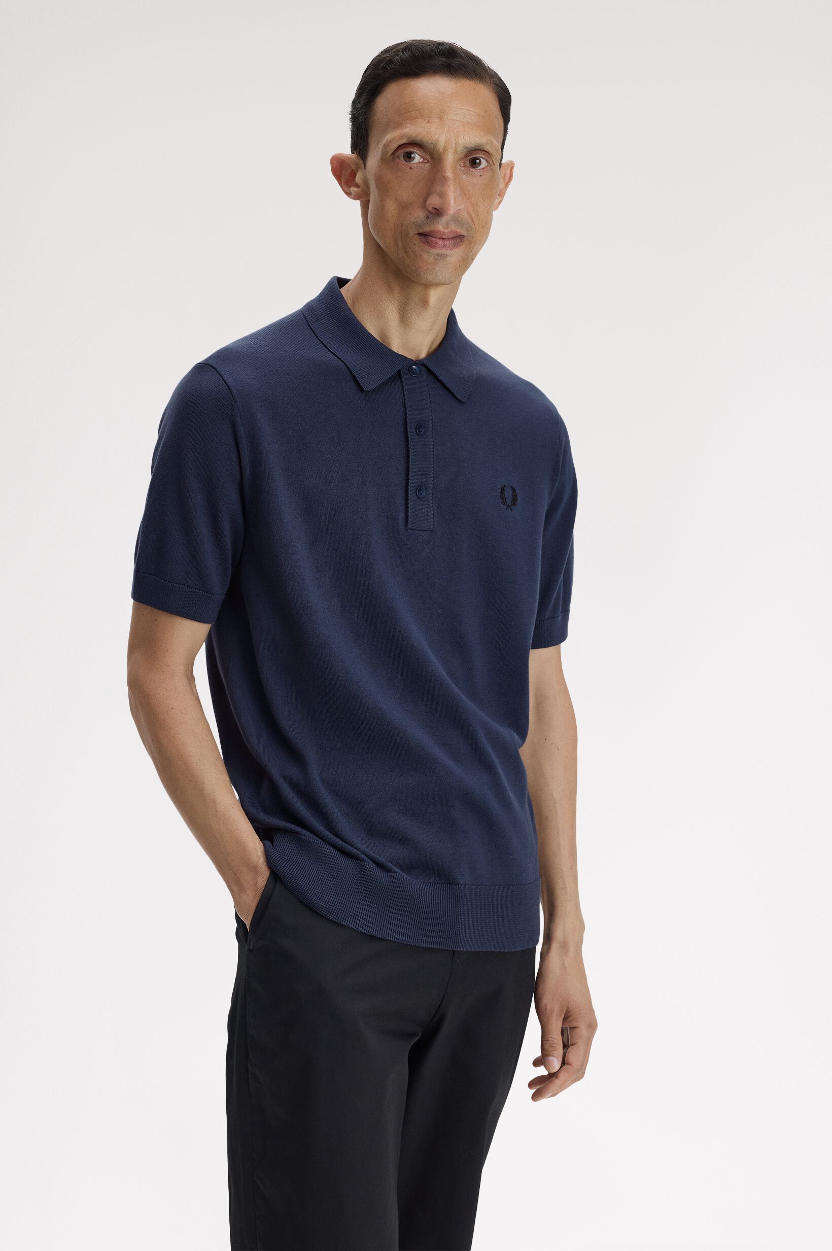 FRED PERRY 「Cotton Knitted Polo Shirt」|ポロシャツ|