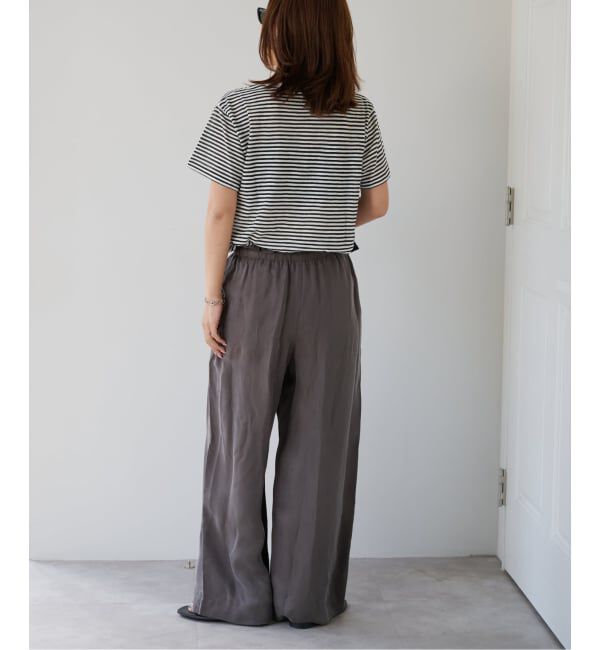 OUTDOOR PRODUCTS Usual Things「≪予約≫キュプラステッチワークドロストパンツ セットアップ対応」|スラックス|