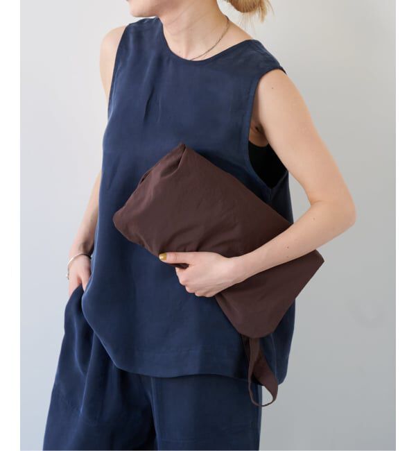 OUTDOOR PRODUCTS Usual Things「≪予約≫キュプラノースリーブブラウス セットアップ対応」|シャツ・ブラウス|