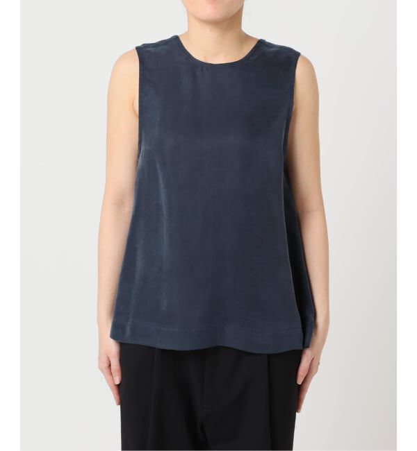 OUTDOOR PRODUCTS Usual Things「≪予約≫キュプラノースリーブブラウス セットアップ対応」|シャツ・ブラウス|