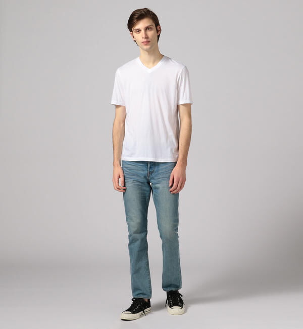 JAMES PERSE「リュクス ジャージーVネックTシャツ MELJ3248」|Tシャツ・カットソー|