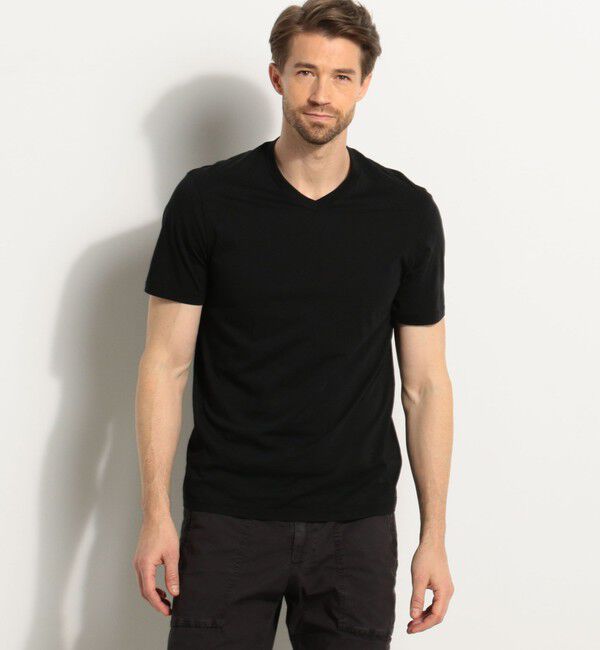 JAMES PERSE「リュクス ジャージーVネックTシャツ MELJ3248」|Tシャツ・カットソー|