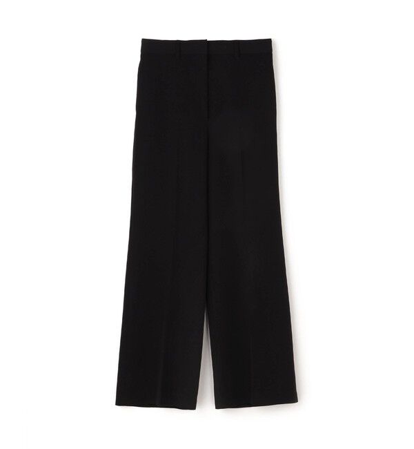 Ballsey「ライトダブルクロス セミフレアパンツ」|スラックス|19 ブラック