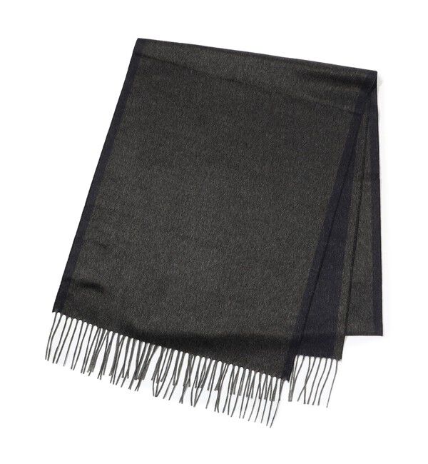 TOMORROWLAND GOODS「シルクダブルフェイス マフラー NOVARA」|マフラー|68 ネイビー系