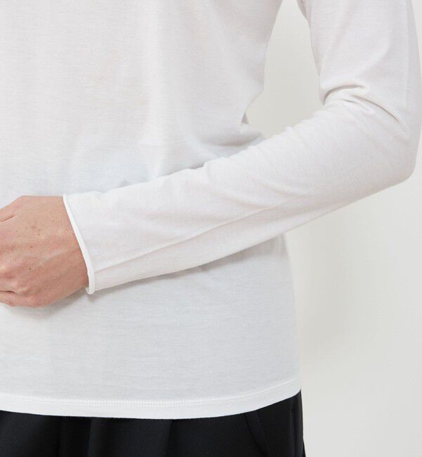 GALERIE VIE「スムージーコットン クルーネックプルオーバー」|Tシャツ・カットソー|