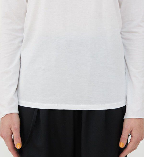 GALERIE VIE「スムージーコットン クルーネックプルオーバー」|Tシャツ・カットソー|