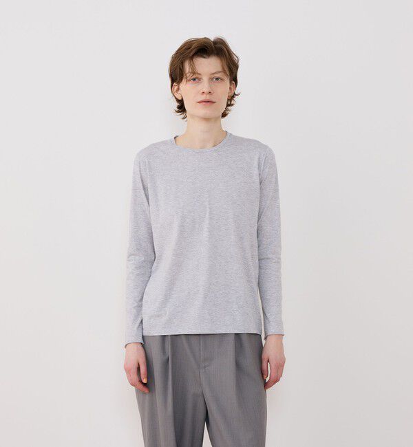 GALERIE VIE「スムージーコットン クルーネックプルオーバー」|Tシャツ・カットソー|