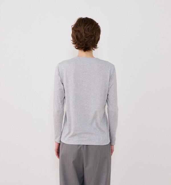 GALERIE VIE「スムージーコットン クルーネックプルオーバー」|Tシャツ・カットソー|