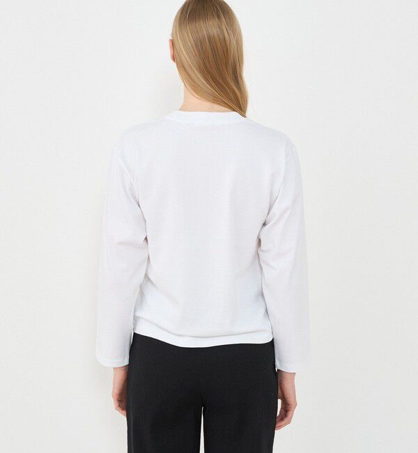 GALERIE VIE「コットン吊り天竺 ロングスリーブプルオーバー」|Tシャツ・カットソー|