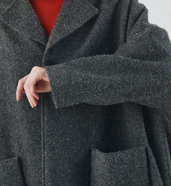 GALERIE VIE「エアブークレーウール キモノコート」|その他|