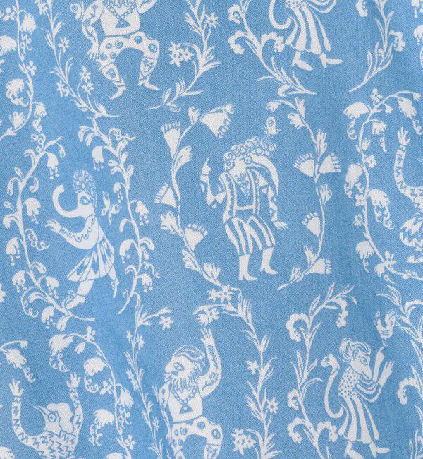 BACCA「サマーリバティ コットンリボンブラウス」|シャツ・ブラウス|