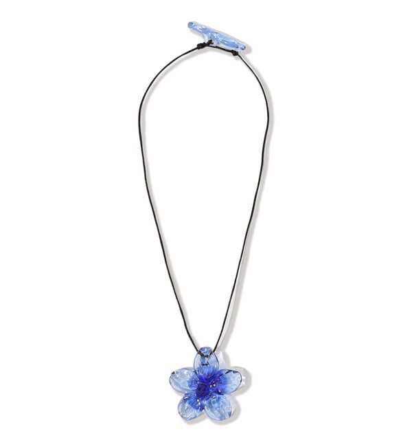 TOMORROWLAND GOODS「LEVENS JEWELS HIBISCUS ネックレス」|ネックレス|66 ブルー系