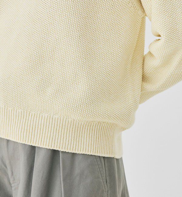 GALERIE VIE「コットンカノコ ボートネックプルオーバー」|ニット・セーター|