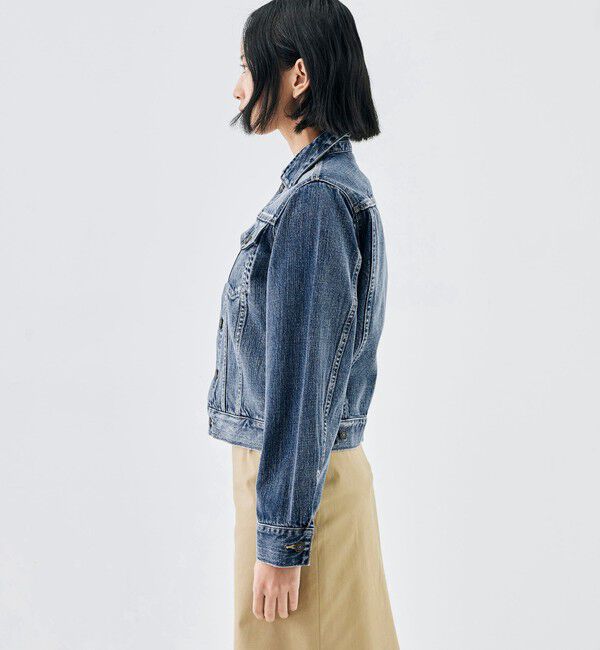 Edition「インディゴデニム ブルゾン」|デニムジャケット|