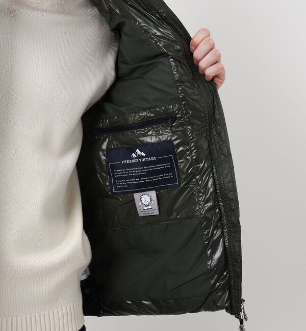 TOMORROWLAND BUYING WEAR「PYRENEX JOHN ナイロンダウンベスト」|ダウンベスト・ベスト|