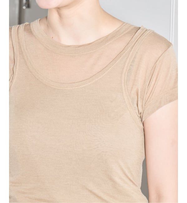  「《予約》ASHER LILY TANK L271-J134：タンクトップ」|タンクトップ|