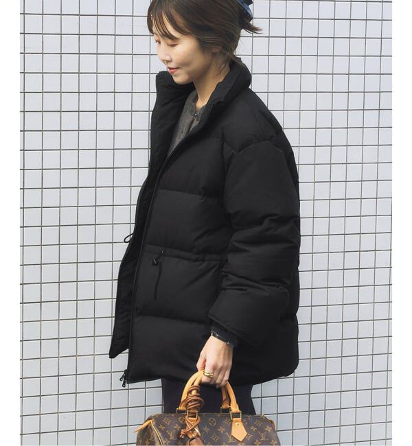 Plage「HAKUU / ハクウ 別注 ダウンジャケット」|ダウン|ブラック