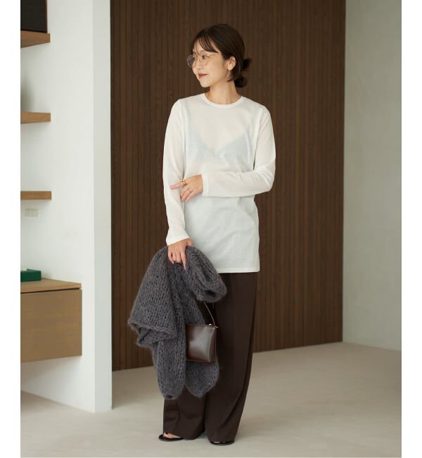 Plage「《追加予約》LIGHT SHEER LONG Tシャツ 2」|Tシャツ・カットソー|