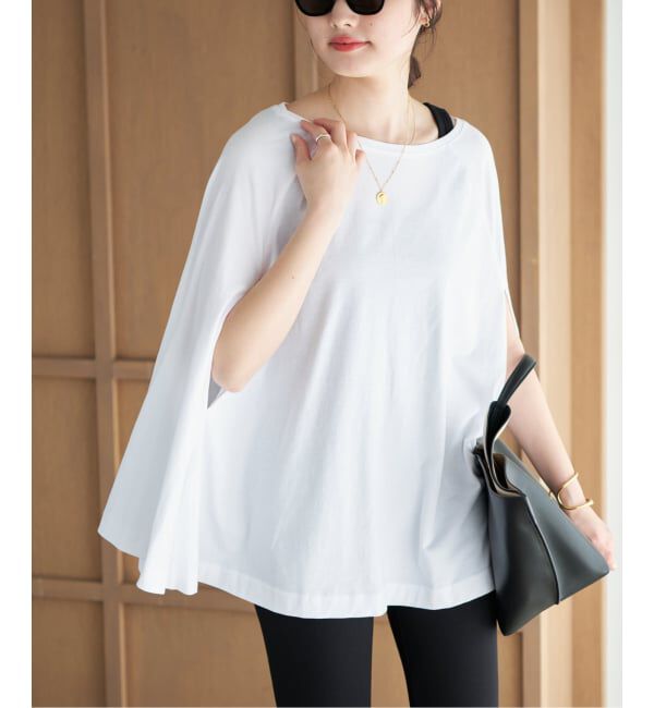Plage「《予約》Poncho TEEシャツ」|Tシャツ・カットソー|ホワイト
